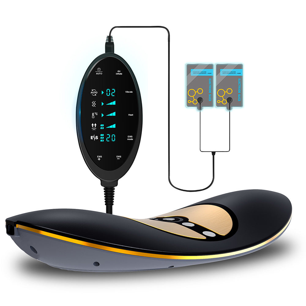 SleepSilk™ Smart Electric Wire Intelligent Massage Pillow Portable Relaxing Manual Heated High Quality Full Body Waist Massager