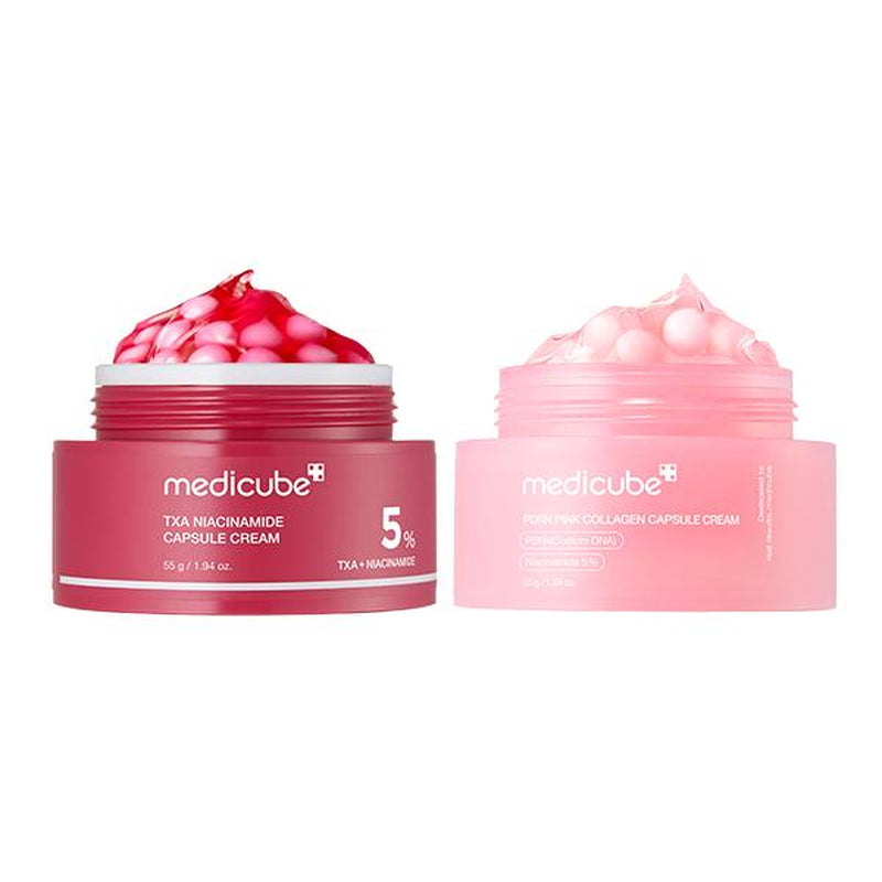 Transform Your Skin with Medicube's Mix & Match Boba Cream Set | TikTok Sensation for Radiant, Hydrated, and Even Complexion