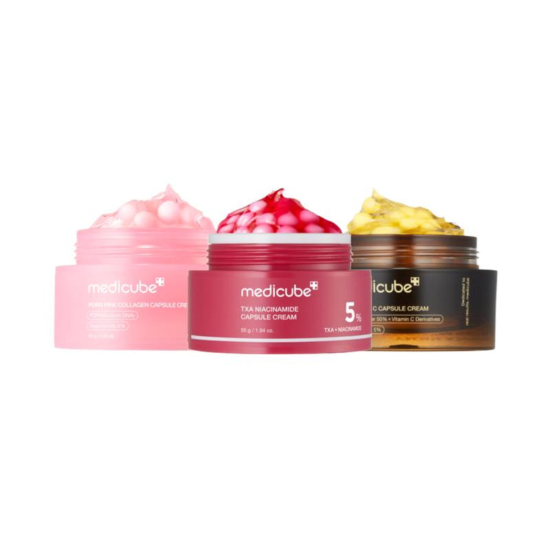 Transform Your Skin with Medicube's Mix & Match Boba Cream Set | TikTok Sensation for Radiant, Hydrated, and Even Complexion