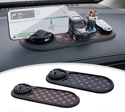 Anti-Slip Mat & 360° Rotating Phone Holder