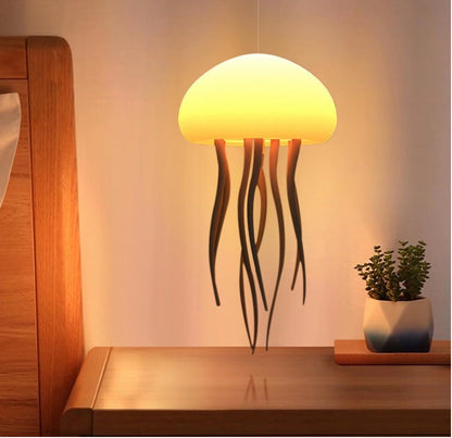 Treslum™ RGB Jellyfish Night Light – Voice Control LED Lamp & Bluetooth Speaker