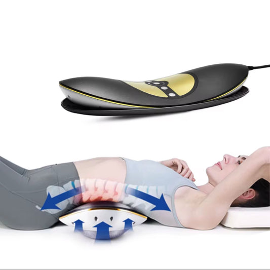 SleepSilk™ Smart Electric Wire Intelligent Massage Pillow Portable Relaxing Manual Heated High Quality Full Body Waist Massager