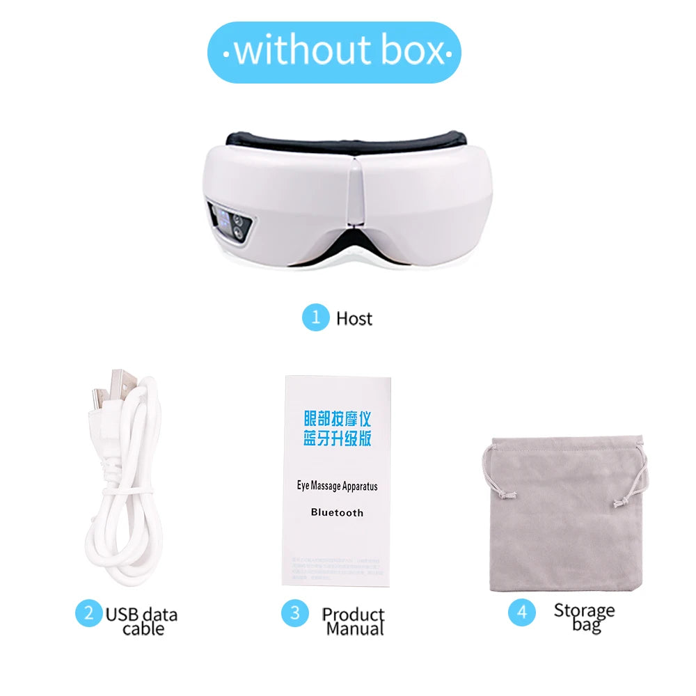 ReluxEye™ 6D Smart Eye Massager with Heat, Vibration & Bluetooth Music – Air Compression Eye Mask for Fatigue, Dry Eyes & Better Sleep