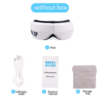 ReluxEye™ 6D Smart Eye Massager with Heat, Vibration & Bluetooth Music – Air Compression Eye Mask for Fatigue, Dry Eyes & Better Sleep