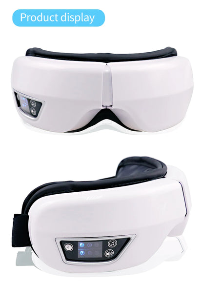 ReluxEye™ 6D Smart Eye Massager with Heat, Vibration & Bluetooth Music – Air Compression Eye Mask for Fatigue, Dry Eyes & Better Sleep