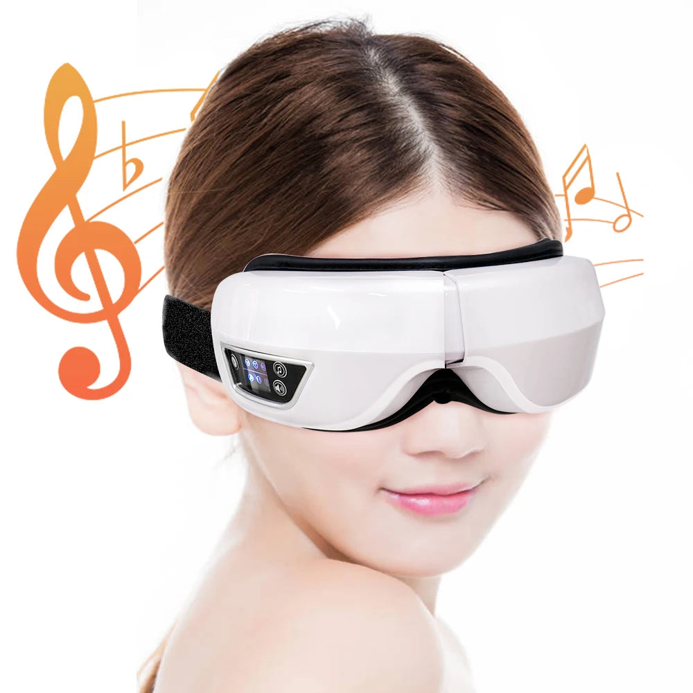 ReluxEye™ 6D Smart Eye Massager with Heat, Vibration & Bluetooth Music – Air Compression Eye Mask for Fatigue, Dry Eyes & Better Sleep