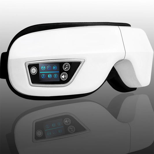 ReluxEye™ 6D Smart Eye Massager with Heat, Vibration & Bluetooth Music – Air Compression Eye Mask for Fatigue, Dry Eyes & Better Sleep