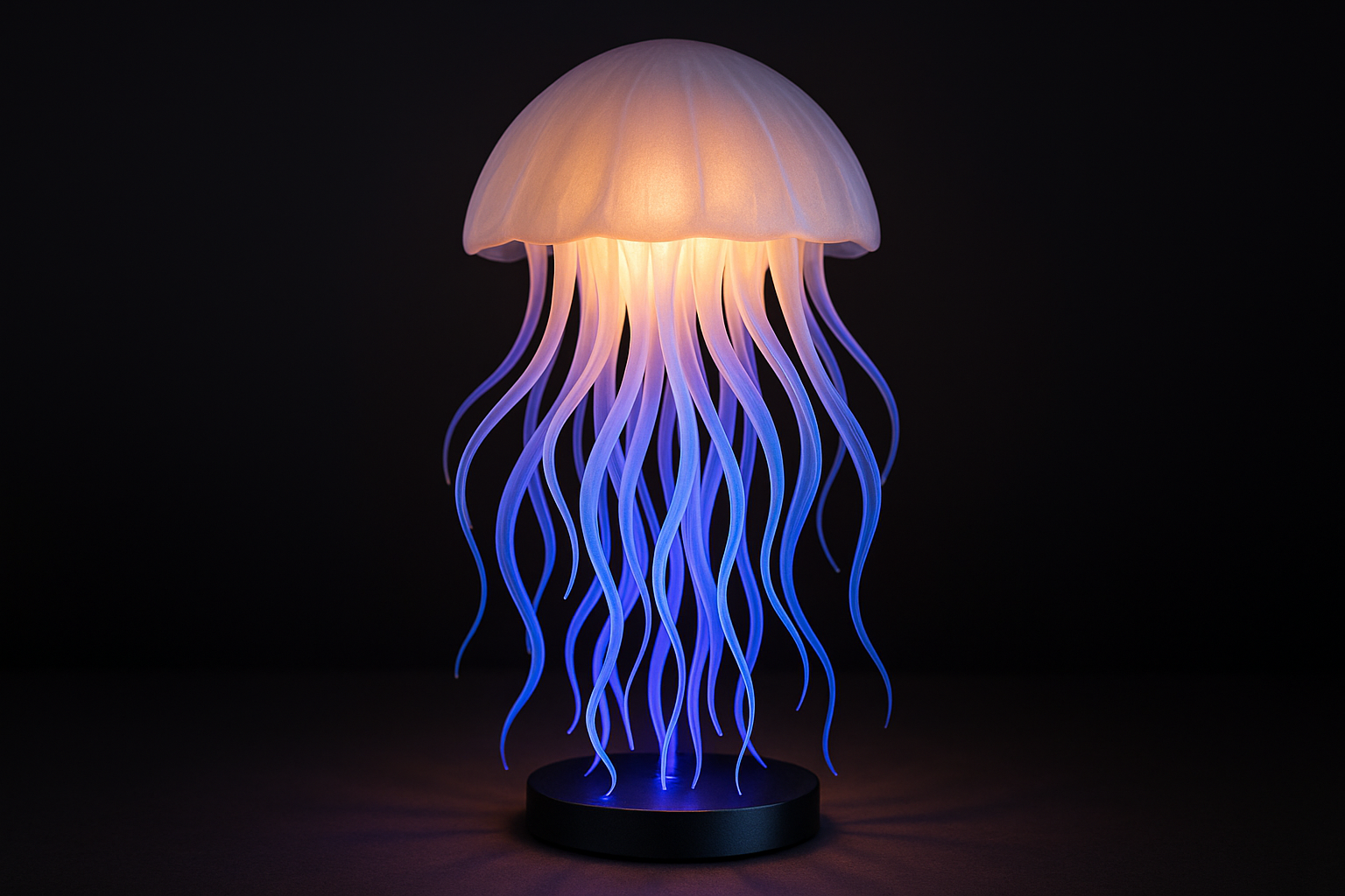 Jellyfish lamp